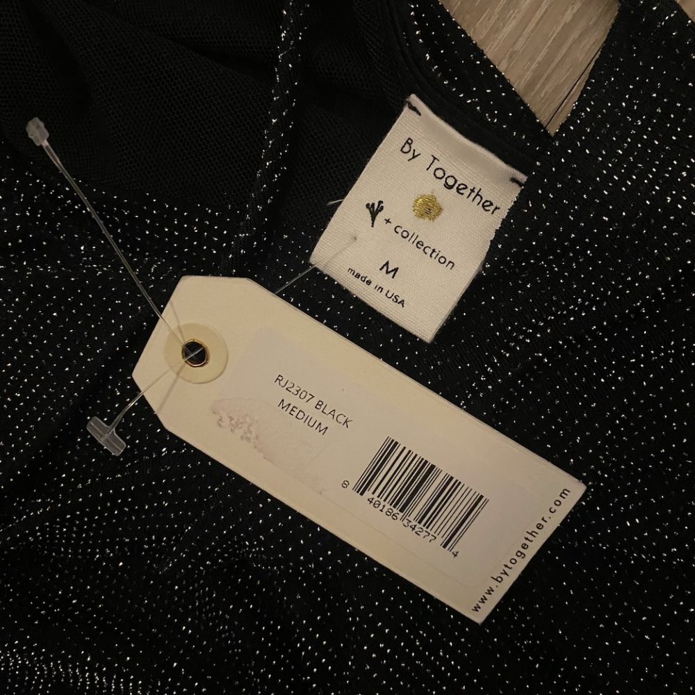 NWT By Together sparkle Mini dress black - Picture 3 of 6